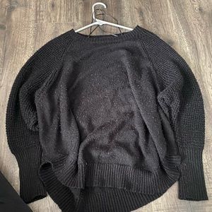 Black  women’s sweater